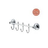 Çelik Banyo Paslanmaz Pirinç Bella Çıkmalı 4’lü Set Askılık (10 Yıl Garantili) Beyaz