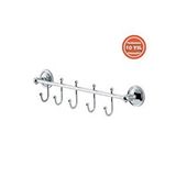 Çelik Banyo Paslanmaz Pirinç Bella Çıkmalı 5’li Set Askılık (10 Yıl Garantili) Beyaz