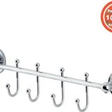 ÇELİK BANYO Paslanmaz Pirinç Bella Çıkmalı 5’li Set Askılık (10 Yıl Garantili)