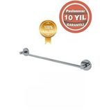 Çelik Banyo Paslanmaz Pirinç Dilek Uzun Havluluk 40cm Gümüş