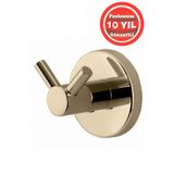 ÇELİK BANYO Paslanmaz Pirinç Flora Bornzoluk Askılık Altın Gold