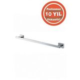 Çelik Banyo Paslanmaz Pirinç Kenzo Uzun Havluluk 50cm Gümüş