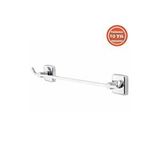 Çelik Banyo Paslanmaz Pirinç Kumru 50 Cm Uzun Havluluk Gümüş