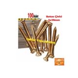 Çelik Beton Çivisi -Sarı -3x30mm (Pk.İçi/Ad.: 100Adet)