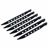 Çelik Çadır Kazığı 6’lı Set – 15 cm V-Tip Sert Zemin Kamp Kazığı, Yüksek Dayanımlı Outdoor Çadır Sabitleme Kazığı | Tanto Bushcraft