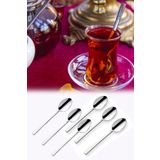Çelik Çay Kaşığı Seti 6'lı