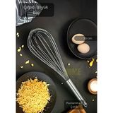 Çelik Çırpıcı Büyük Boy Yumurta Çırpıcı Kek Çırpıcı Çorba Çırpıcısı 30 Cm