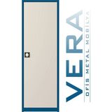 Çelik Dosya Dolabı Metal Dolap Ofis Dolapları Arşiv , Garaj , Bahçe , Kiler , Balkon 60X42X195 - Mavi - Gri