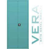 Çelik Dosya Dolabı Metal Dolap Ofis Dolapları Arşiv , Garaj , Bahçe , Kiler , Balkon - Açık Yeşil - 80X38X180