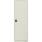 Çelik Dosya Dolabı Metal Dolap Ofis Dolapları Arşiv,garaj,bahçe,kiler,balkon Antrasit 50X38X180 - Açık Gri