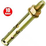 Çelik Dübel Gömlekli 10x75 (12mm) - 10 adet