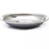 Çelik Ekonomik Yemek Tabağı 17 Cm (12 Adet)