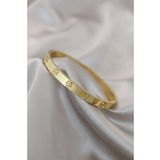 Çelik Gold Renk Cartier Bileklik - TJ-BB4117
