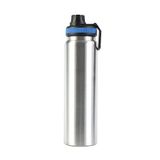 Çelik Gri Askılı 1000 ml Sporcu Suluğu Matara Suluk (SICAK-SOĞUK TUTMAZ) mt243