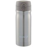 ÇELİK İÇLİ MATARA 350ML METALİK GRİ