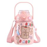 Çelik Içli Termos 850 ml Pembe SKM012
