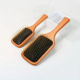 Çelik Iğne Uçlu Bambu Tarak 25.5cm 12'li Paket CHN-T775