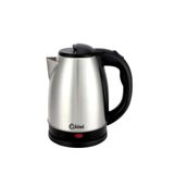 ÇELİK KETTLE ELEKTRİKLİ SU ISITICISI PASLANMAZ ÇELİK GİZLİ REZİSTANS 360° 1.8LT 1500W KK-3331 (5047) ali39HTC1250472056653401082
