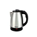 Çelik Kettle Elektrikli Su Isiticisi Paslanmaz Çelik Gizli Rezistans 360° 1.8Lt 1500W Kk-3331 (5047)