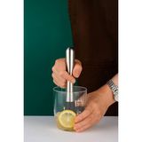 Çelik Kokteyl Muddler Barware Mojito Kokteyl Tokmağı CIN511SLV - Çok Renkli