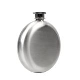 Çelik Mat Gri 5 oz 150 ml Yuvarlak İçki Matarası py81-5