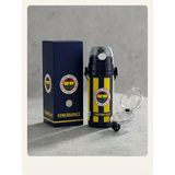 Çelik Matara Sarı Lacivert 350 Ml