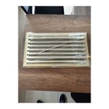 ÇELİK MENFEZ Altın Sarısı banyo menfezi alüminyum 60x35 dış olcu