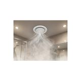 ÇELİK MENFEZ Wc/banyo Havalandırma Menfezi Yuvarlak Fanlı Yaylı Anemostat