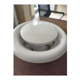 ÇELİK MENFEZ Wc/banyo Havalandırma Menfezi Yuvarlak Fanlı Yaylı Anemostat