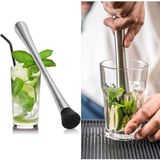 Çelik Mojito Tokmağı Kokteyl Hazırlama Ezici Tokmak 17CM RA001