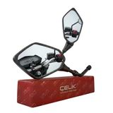 Çelik Motosiklet Aynası 10Mm - Honda, Rks, Kuba, Mondial Uyumlu Dikiz Aynası