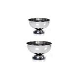 Çelik Pilav ve Helva Kalıbı, Yuvarlak, 2'li Set, Büyük 11 cm ve Orta 9.5 cm