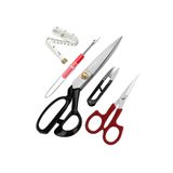 Çelik Profesyonel Kumaş Kesim Makası Set 10 No 25Cm
