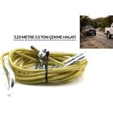 ÇELİK - PVC KAPLAMALI 3.5 TON 3.25MT OTO ÇEKME HALATI