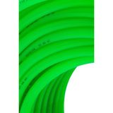 Çelik Pvc Silikonlu Naturel Su Hortumu Yeşil Renk 1/2 (12.5 Mm) 30 Metre 3 kg