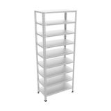 Çelik Raf Burada ® 59x93x250 9 Katlı Çelik Raf Galvaniz Raf Arşiv Rafı Depo Rafı Kiler Rafı Dx51 Kalite