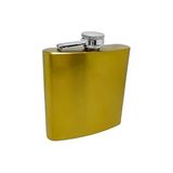 Çelik Sarı 6 oz 180 ml içki Matarası py49sr