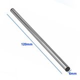 Çelik Sensör Başlığı 6X120mm Kılıf Sıcaklık Isı Sensör Kutusu Metal Tüp Boru D818b20 Ntc Lm35 Pt100 Koruyucu