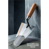 Çelik Sıvacı Malası 17.5 Cm - Ultra Dayanıklı Ergonomik Saplı Premium Mala