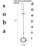 Çelik Soba Borusu Temizleme Teli Boru Temizleme Fırçası Uyuyan