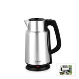 ÇELİK - SÜRAHİ MODEL KETTLE ELEKTRİKLİ SU ISITICISI PASLANMAZ ÇELİK GİZLİ REZİSTANS 360° 2.2LT 1500W KK-3334 (4604)