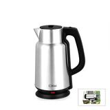 Çelik - Sürahi Model Kettle Elektrikli Su Isıtıcısı Paslanmaz Çelik Gizli Rezistans 360° 2.2Lt 1500W Kk-3334 (5433)