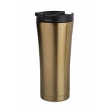 Çelik Termos Bardak 500 ml Thermos Mug Kupa Araç Termos Coffee Cup SDF522 Tea Cups 548 (Gold)
