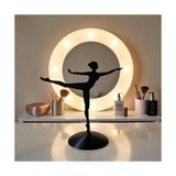 Çelik Ticaret Balerin Takı Standı Siyah – Minimalist Küpe, Yüzük ve Kolye Düzenleyici | 3D Baskı Çevre Dostu Pla Takı Organizeri | 19 cm Yükseklik