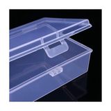 Çelik Ticaret Spelt 9X6CM Mini Şeffaf Eşya Takı Iskambil Saklama Kutusu Organizer Düzenleyici Klipsli Kapaklı Kutu - 9 x 6 cm