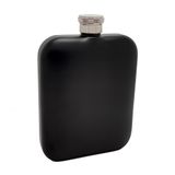 Çelik üzeri Mat Siyah 5 oz 150 ml İçki Matarası py84sy
