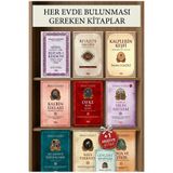 Çelik Yayınevi 10 Kitap Gazali Seti Riyazussalihin-Kalplerin Keşfi-Kalbin Sırları-Öfke-Dilin Afetleri-Iki Şehvet-Nefs Terbiyesi-Gençlere Tavsiyeler-Dua ve Zikir