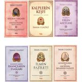 Çelik Yayınevi İmam-I Gazali 6'lı Set: Kalplerin Keşfi, Dilin Afetleri, İlmin Fazileti, 534 Sayfa