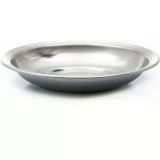 Çelik Yemek Tabağı 17 Cm (12 Adet)