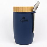 Çelik Yemek Termos - Igloo - Bamboo - 500 Ml - Lacivert - 205789